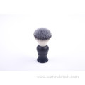 Black synthetic shaving brush